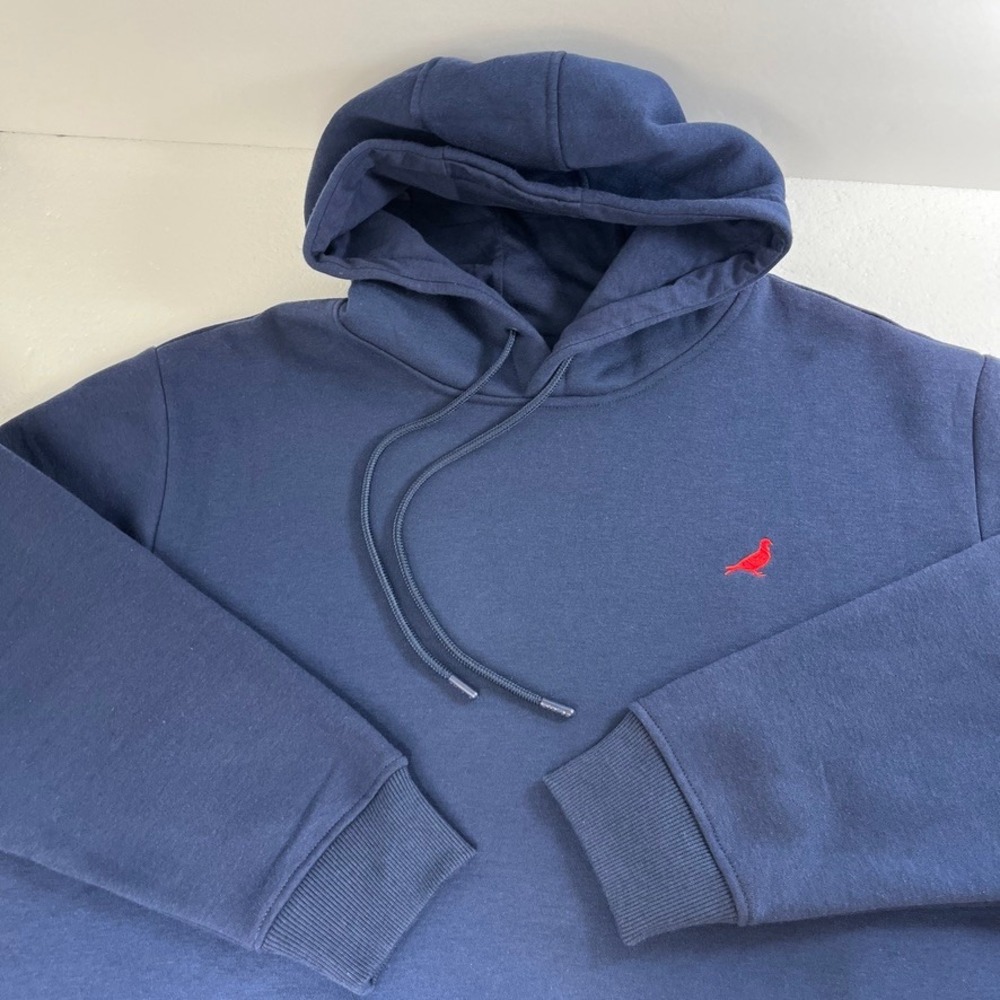 Staple Sweatshirt Hoodie M Navy Blue Pigeon "World Champs" Graphic Athleisure